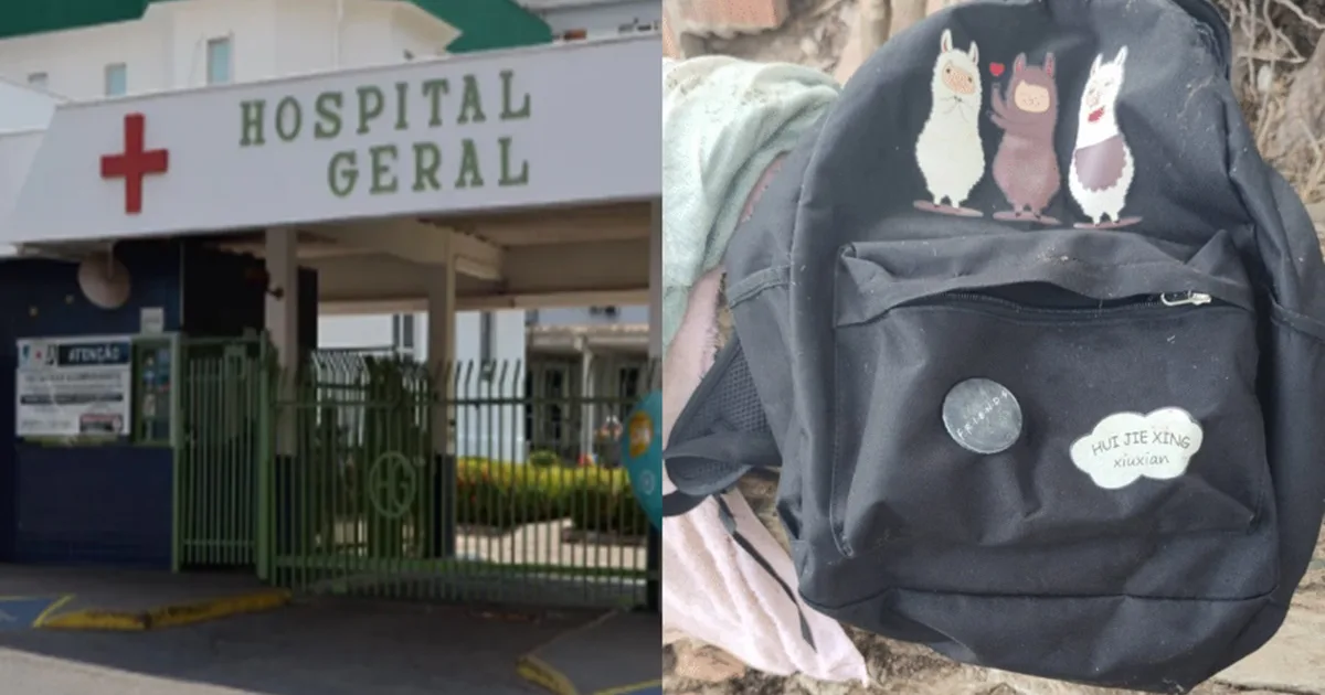 Casal chega a hospital com bebê dentro de mochila e laudo preliminar do IML é revelado