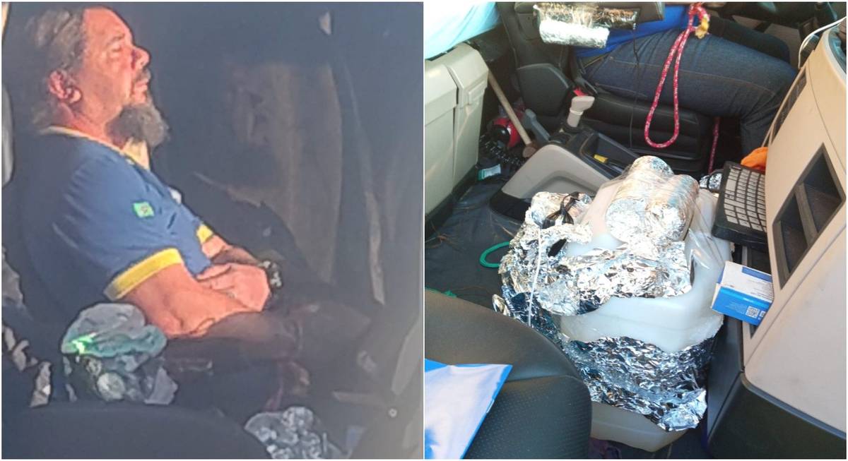 Motorista deixa carreta atravessada no meio do Rodoanel em Itapecerica