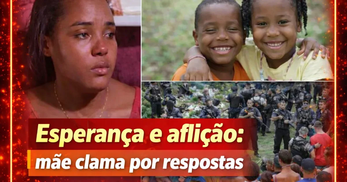 Bacabal-MA: Mãe rompe o silêncio e revela a dor pelas crianças desaparecidas
