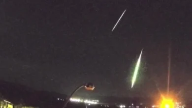 Dois meteoros foram vistos caindo sobre Santa Maria, no Rio Grande do Sul