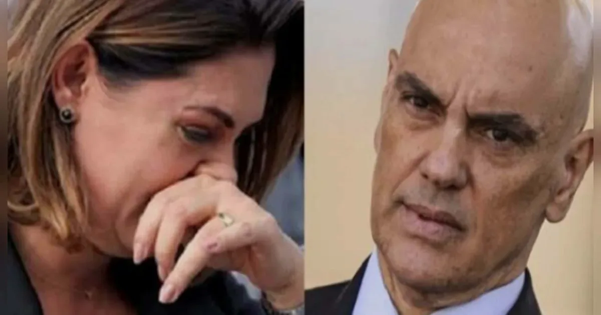 Michelle Bolsonaro fala sobre o envio de vídeo de Eduardo a Jair Bolsonaro