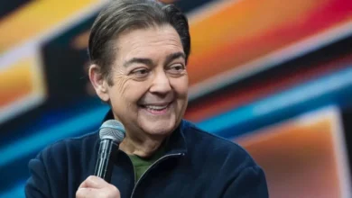 Sites confirmam foto rara de Faustão ao lado dos filhos