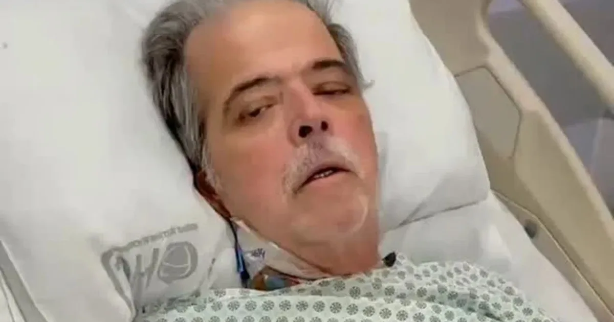 Ator da Globo, Claudio Cinti, atualiza estado de saúde