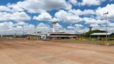 Avião bimotor caiu na região de San Isidro, no Paraguai