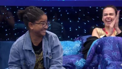 BBB 26: deslize de Boneco ao vivo com nome de Jordana rende risos