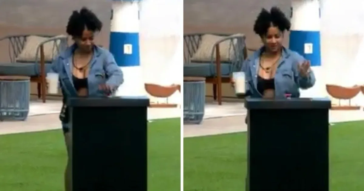 BBB 26: Milena aperta o botão misterioso e deixa a casa em estado de choque