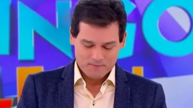 Celso Portiolli emociona ao enviar mensagem de apoio a Luiz Roberto