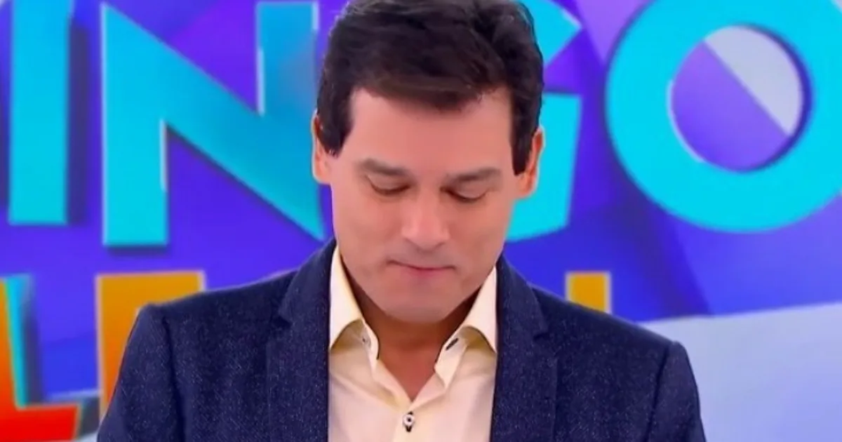 Celso Portiolli emociona ao enviar mensagem de apoio a Luiz Roberto