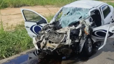 Cinegrafista morre e repórter fica ferida em grave acidente com carro de reportagem