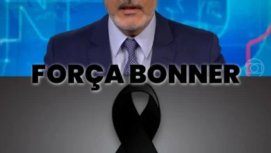 Com o coração apertado, William Bonner lamenta morte de jornalista