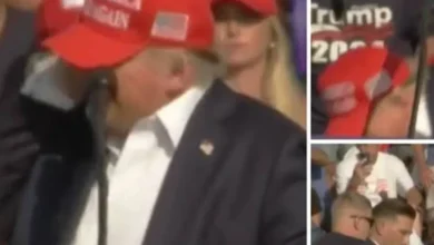 Donald Trump deixa jantar após disparos em hotel nos Estados Unidos