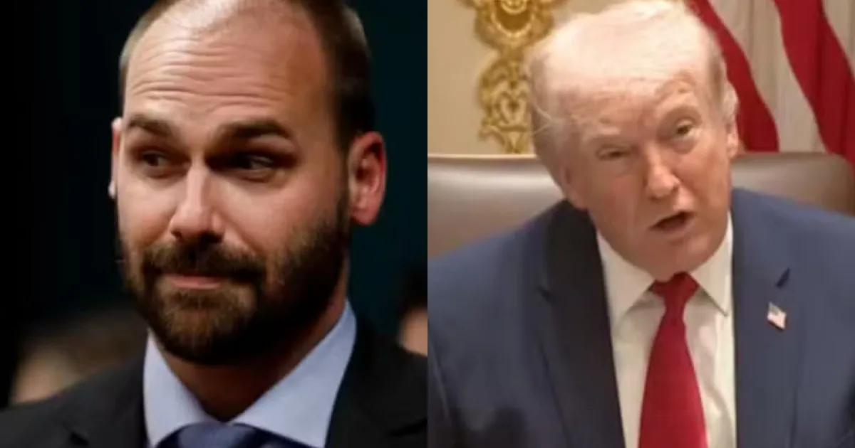 Eduardo Bolsonaro afirma que levará a Trump uma possível parcialidade do TSE