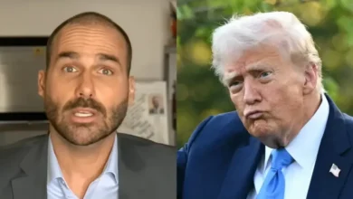 Eduardo Bolsonaro agradece a Trump por Ramagem ter sido solto nos EUA