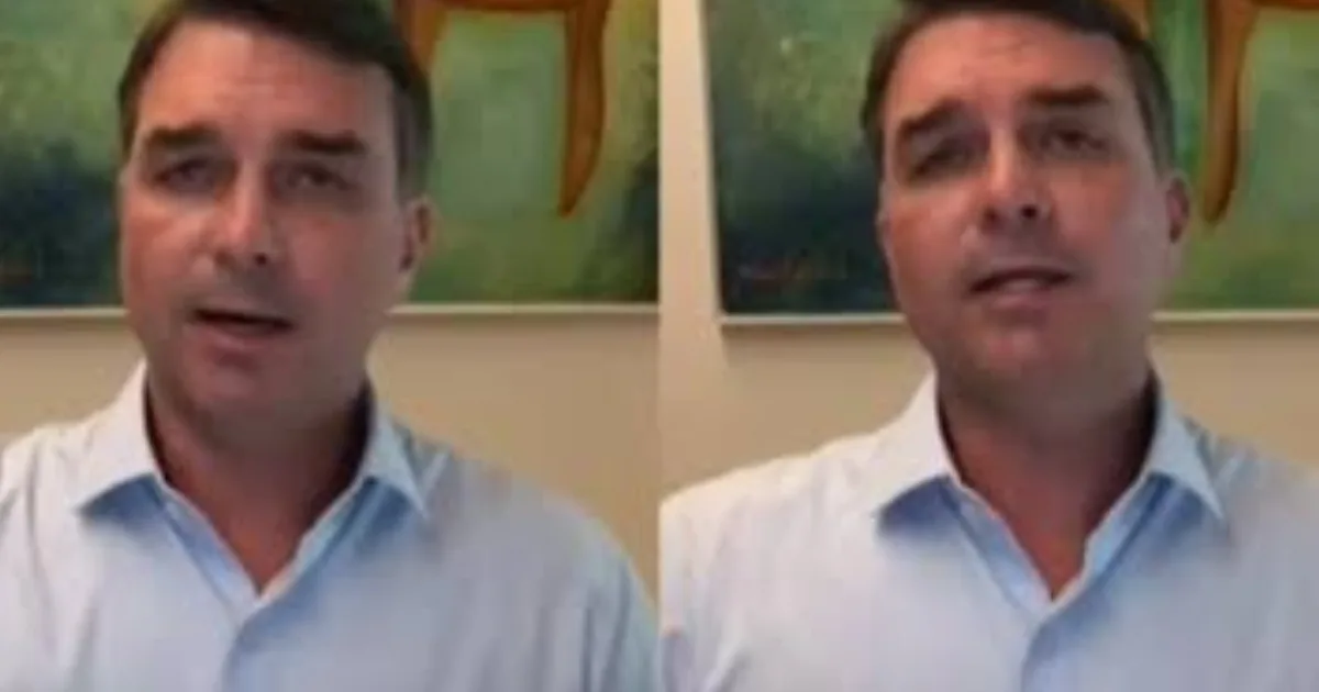 Flávio Bolsonaro fala publicamente sobre Tarcísio de Freitas