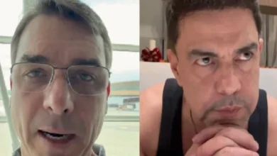 Flávio grava vídeo com Zezé e envia recado direto para Bolsonaro