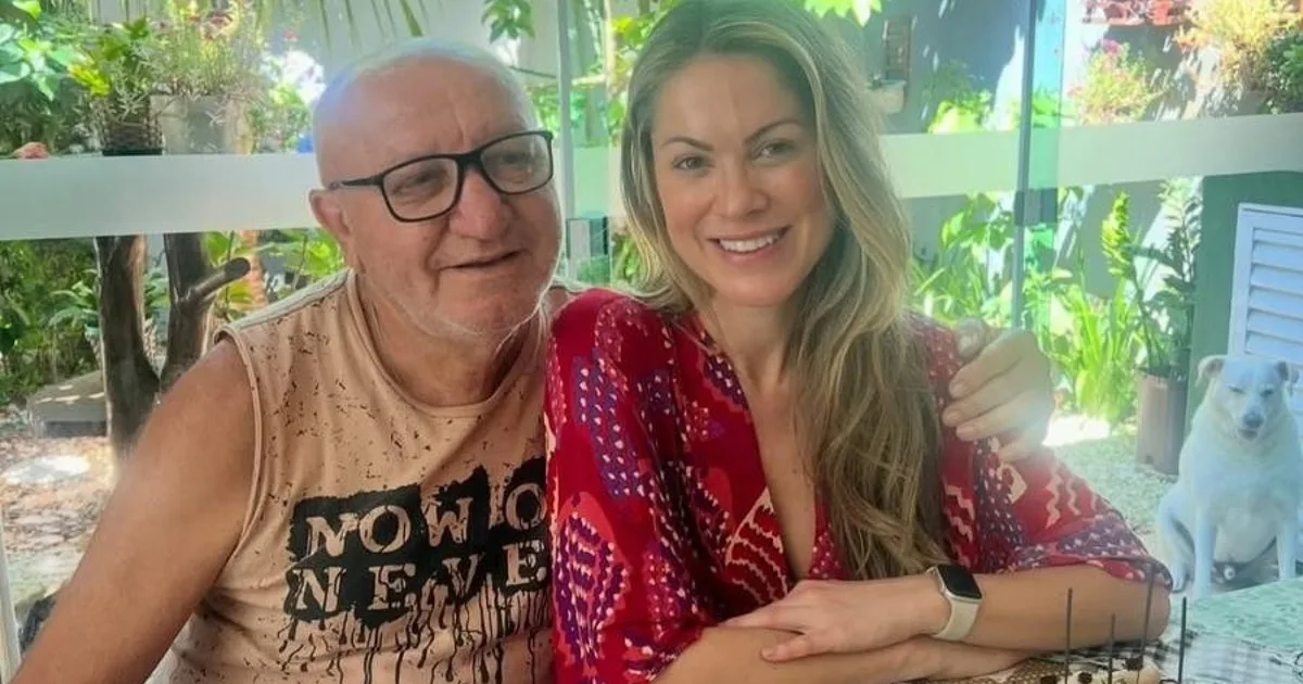 Jacqueline Brazil lamenta falecimento do pai