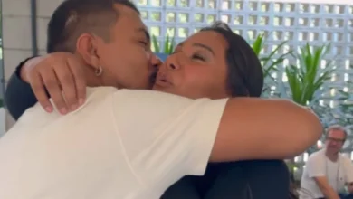 Karol Conká registra encontro de Xamã e Chaiany