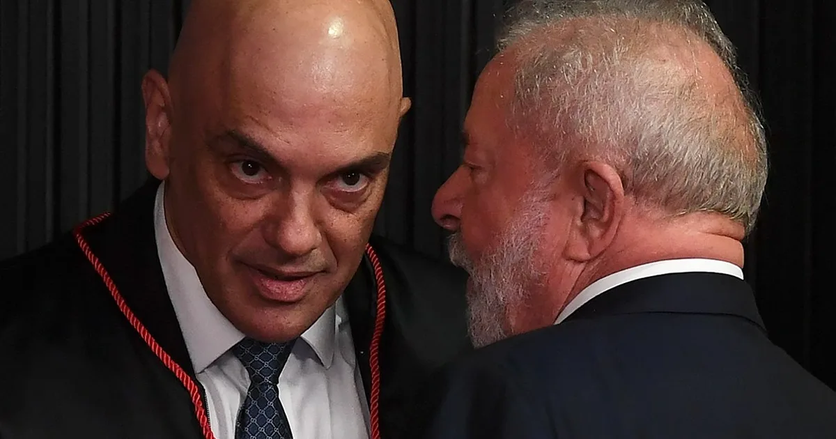 Lula e Moraes se encontraram depois do vazamento de mensagens