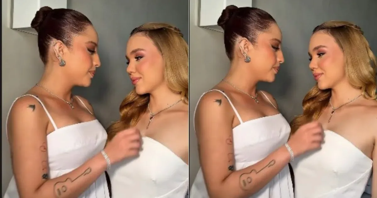 Mari Fernandez e Júlia Ribeiro anunciam sexo e nome do primeiro filho