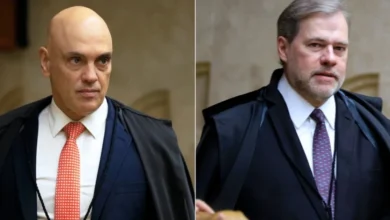 Moraes aparece em situação mais grave que Toffoli, dizem investigadores