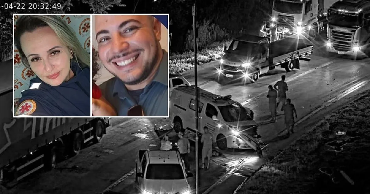 Morre técnica de enfermagem de Rondonópolis e motorista de ambulância em acidente na Serra de São Vicente