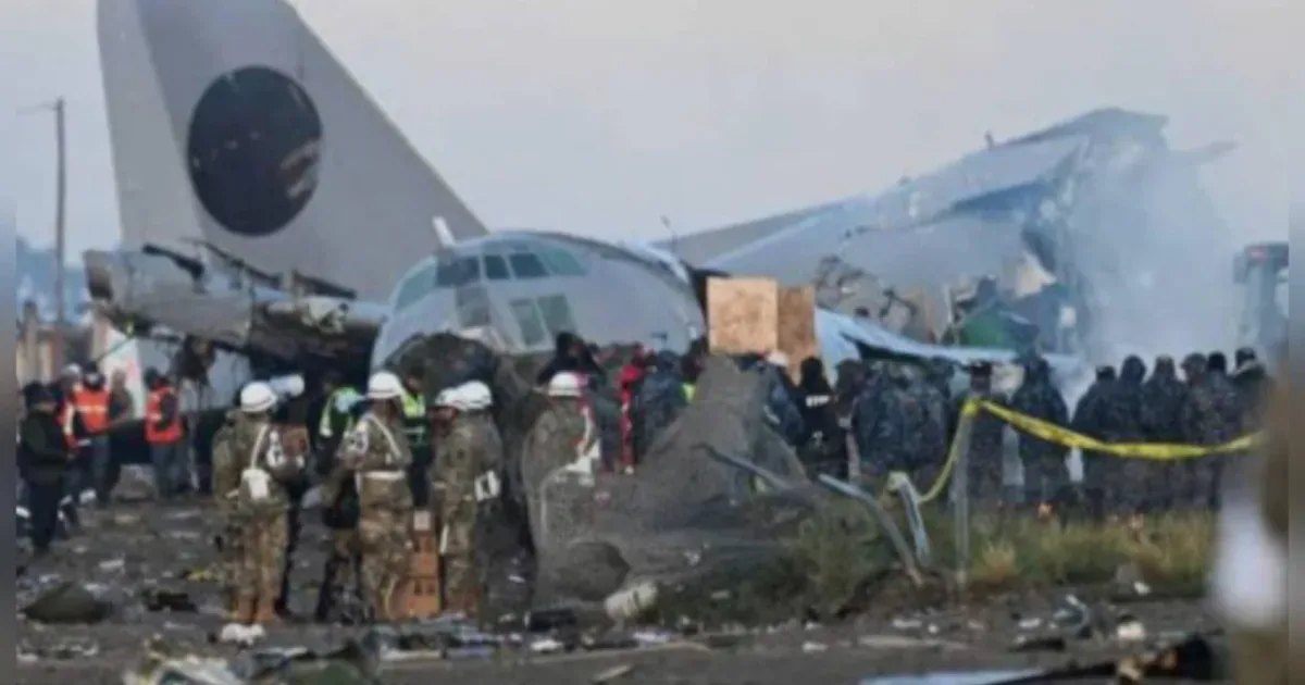 Queda de avião com milhões em espécie gera correria