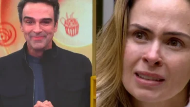 Tadeu Schmidt quebra protocolo ao falar com Ana Paula Renault no BBB 26