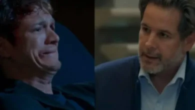 Três Graças: Ferette se envolve em acidente e atinge Leonardo