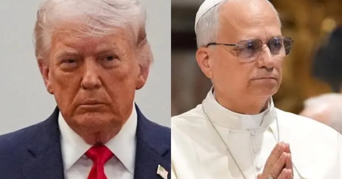 Trump critica o Papa Leão XIV e o chama de ‘fraco’