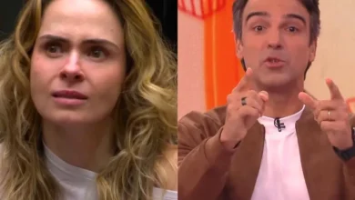 Urgente: Tadeu Schmidt entra ao vivo com notícia de impacto e faz Ana Paula Renault desabar