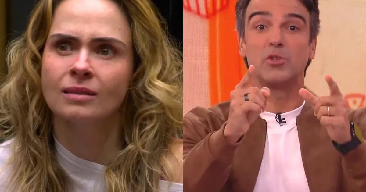 Urgente: Tadeu Schmidt entra ao vivo com notícia de impacto e faz Ana Paula Renault desabar