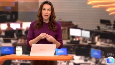Ana Paula Araújo interrompe jornal com notícia sobre trágico acidente