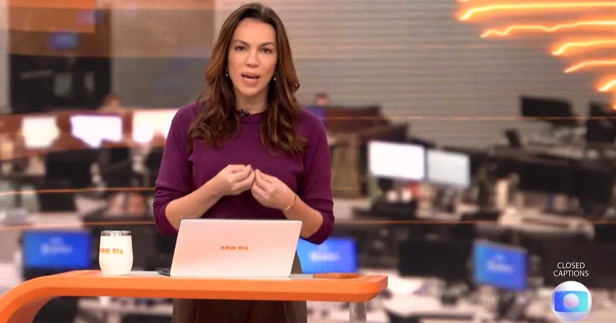 Ana Paula Araújo interrompe jornal com notícia sobre trágico acidente