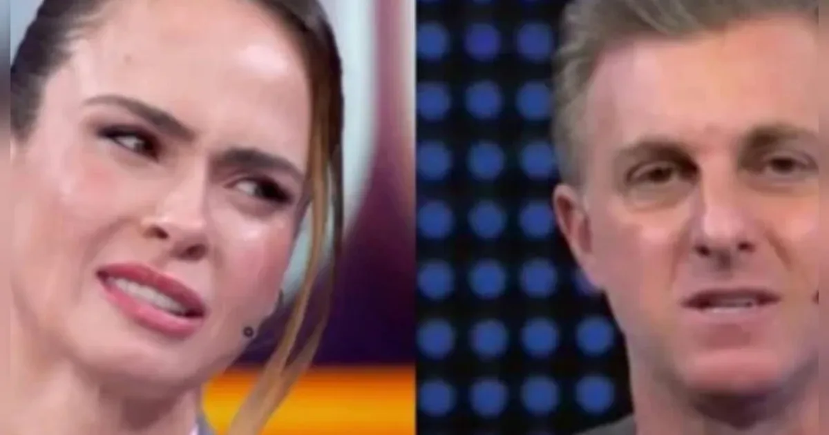 Ana Paula reage a fala polêmica de Luciano Huck