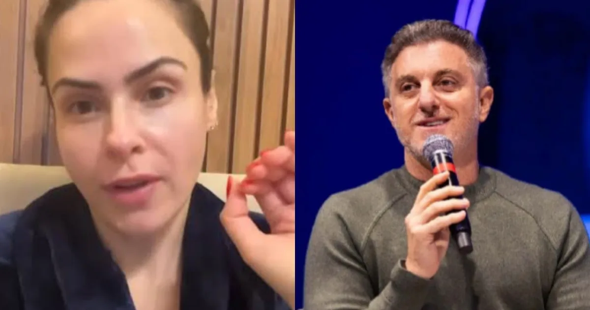 Ana Paula rebate polêmica de Luciano Huck