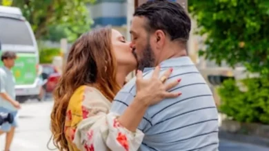 Belo reage após Viviane Araújo admitir desconforto em beijo na novela