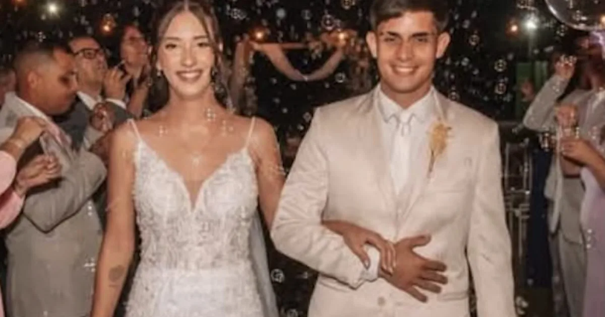 Casal morre duas semanas após se casar