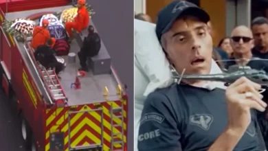 Cortejo fúnebre do comandante Felipe Marques gera forte comoção nacional e detalhe em caixão repercute