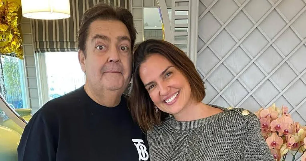 Coube a esposa de Faustão dar a notícia sobre o apresentador