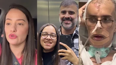 Esposa do comandante Felipe Marques conta história do casal com filha adotiva