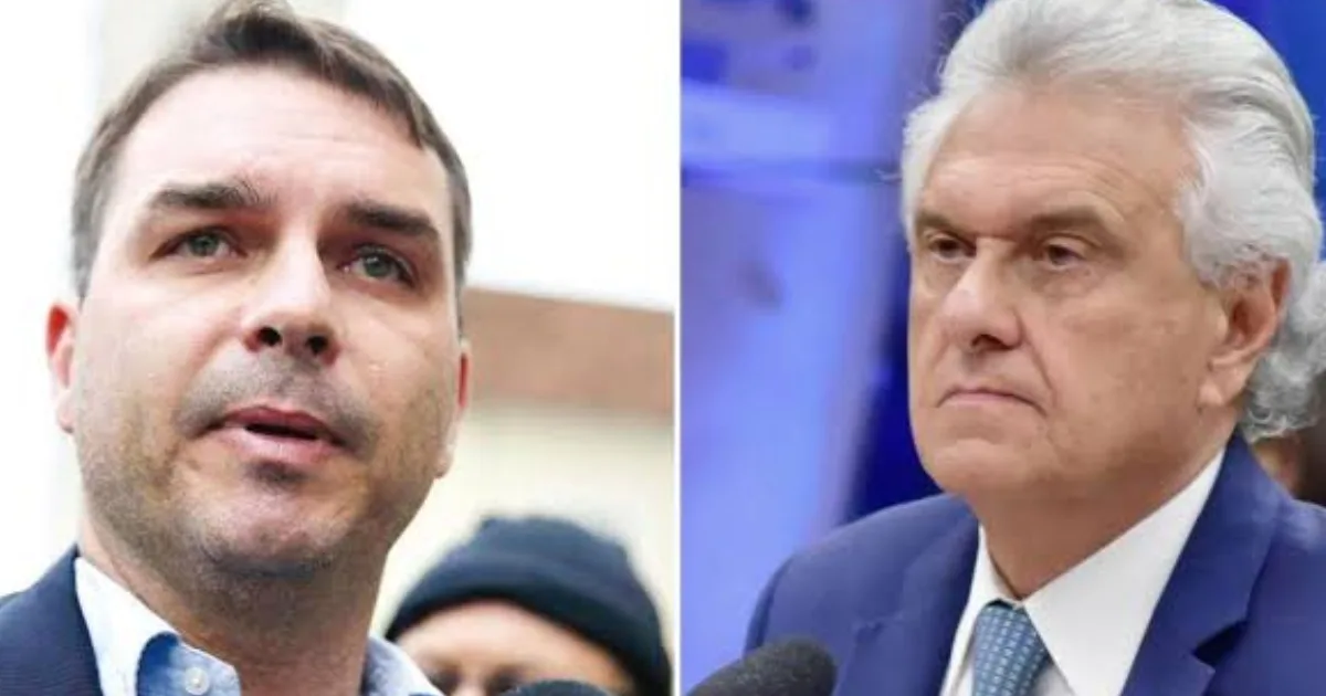 Flávio Bolsonaro deve se explicar sobre gravações, diz Ronaldo Caiado