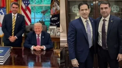 Flávio Bolsonaro faz comparativo do Brasil com o México para Donaldo Trump