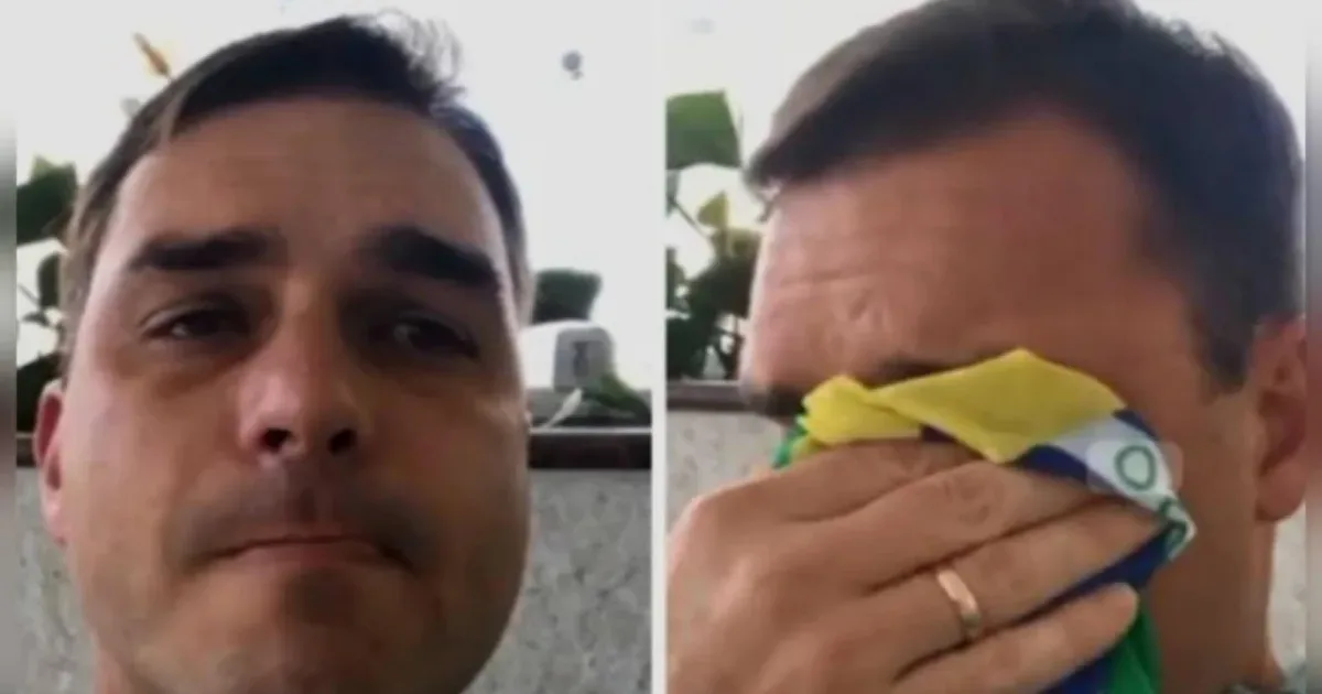 Flávio Bolsonaro lamenta morte e diz: “Profunda tristeza”