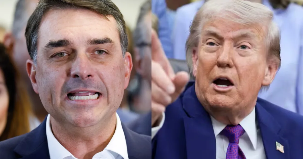 Flávio Bolsonaro terá encontro com Trump na Casa Branca, diz site