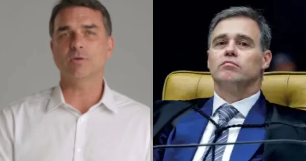 Flávio grava vídeo e manda recado a André Mendonça