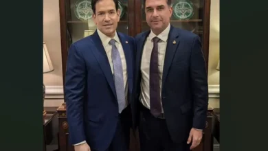 Flávio volta à Casa Branca e fala com Rubio e JD Vance um dia após encontro com Trump