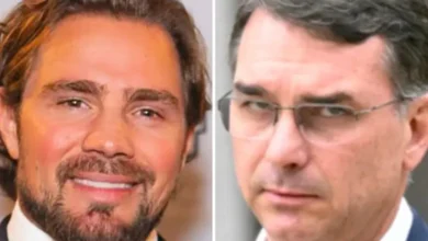Foi essa mensagem que Flávio Bolsonaro mandou para Vorcaro, segundo revelações do Intercept Brasil.