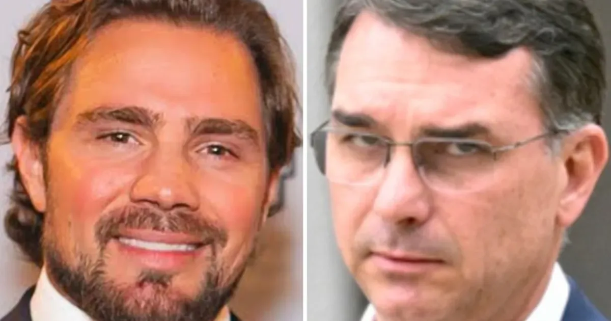 Foi essa mensagem que Flávio Bolsonaro mandou para Vorcaro, segundo revelações do Intercept Brasil.