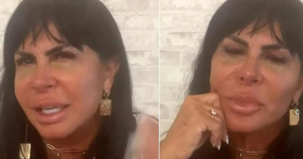Gretchen sofre perda e se pronuncia ao público