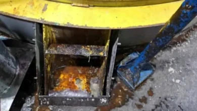 Imagens de fábrica da Ypê mostram máquinas corroídas